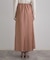 シルキーヘビーサテンスカート
