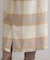 起毛チェックIラインスカート