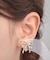 リボンモチーフピアス