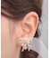 リボンモチーフピアス
