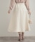 リーフジャカードフレアスカート