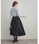 リーフジャカードフレアスカート