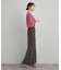 シャギーチェックIラインスカート
