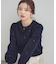 【着映え】ハートドットラメ刺繍ニット
