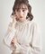 【前後2WAY】エンブロレースブラウス