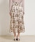 【洗える・通勤】Springオーガンフルールスカート