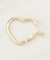ハートフープピアス