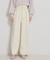 細リボンデザインタックワイドパンツ