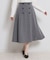 【洗える・通勤】リネンライク サマーツイード スカート