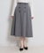 【洗える・通勤】リネンライク サマーツイード スカート