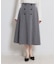 【洗える・通勤】リネンライク サマーツイード スカート