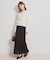 綿ローンティアードスカート