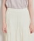綿ローンティアードスカート