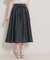 【洗える】パレットボイル 細リボン付きスカート