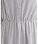 【洗える】シアーストライプ ワンピース