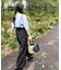 【2WAY・洗える】サスペンダー付き ハイウエストパンツ