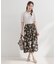 サマーフラワースカート