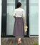【洗える】ピンタック ブラウス