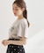 リボンプリントTシャツ