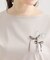 【接触冷感・UVカット・洗える】リボンプリントTシャツ