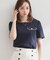 【接触冷感・UVカット・洗える】マリンコードTシャツ