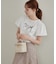 【接触冷感・UVカット・洗える】リボン ロゴTシャツ
