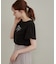 【接触冷感・UVカット・洗える】リボン ロゴTシャツ