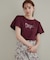 【接触冷感・UVカット・洗える】リボン ロゴTシャツ