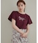 【接触冷感・UVカット・洗える】リボン ロゴTシャツ