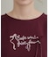 【接触冷感・UVカット・洗える】リボン ロゴTシャツ