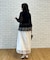 【羽織るだけで華やぐ】レースペプラム付 愛されシアーカーディガン