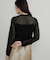 フロントフリルカーディガン