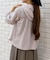 【大人可愛い】愛されフーディーシャツ