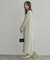 フロッキードットチュールトップス