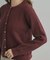 【通勤にも休日にも】ケーブル カーディガン