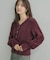 【ふわふわフェザー】前後2WAY ニットカーディガン