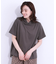 【高レビュー/ひんやり/UV】アウトスタイルもサマになる さらさら抜け襟Tシャツ