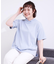 【高レビュー/ひんやり/UV】アウトスタイルもサマになる さらさら抜け襟Tシャツ