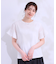 【ひんやり/プチプラ】女性らしさ溢れる お袖シアーフリルトップス