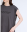 【ひんやり/汗ジミ軽減/UVカット】 ロゴプリントノースリーブTシャツ