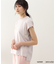 【GUNZE】睡眠専用Tシャツ「寝るT」sweet label(フレンチスリーブ）