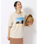【洗える/プチプラ/綿100％】グラフィック半袖ゆるTシャツ