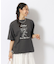 【洗える/プチプラ/綿100％】グラフィック半袖ゆるTシャツ