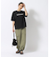 【洗える/プチプラ/綿100％】グラフィック半袖ゆるTシャツ