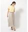 【無理せずキレイ】ロングシーズン活躍 サテンフレア ワイドスカーチョ