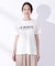 【体型カバー/良いとこどり2点セット】大人の味方 サマージレ＋ロゴプリントTシャツ