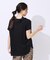 【高レビュー/UV】さらりと大人カジュアルな装いに 抜け襟Tシャツ