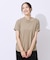 【高レビュー/UV】さらりと大人カジュアルな装いに 抜け襟Tシャツ