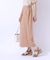 【洗える/セットアップ可】休日のリラックスコーデに やわらかワイドパンツ
