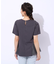 【自然にウエストカバー】インせず決まる サイドチュール切替Tシャツ